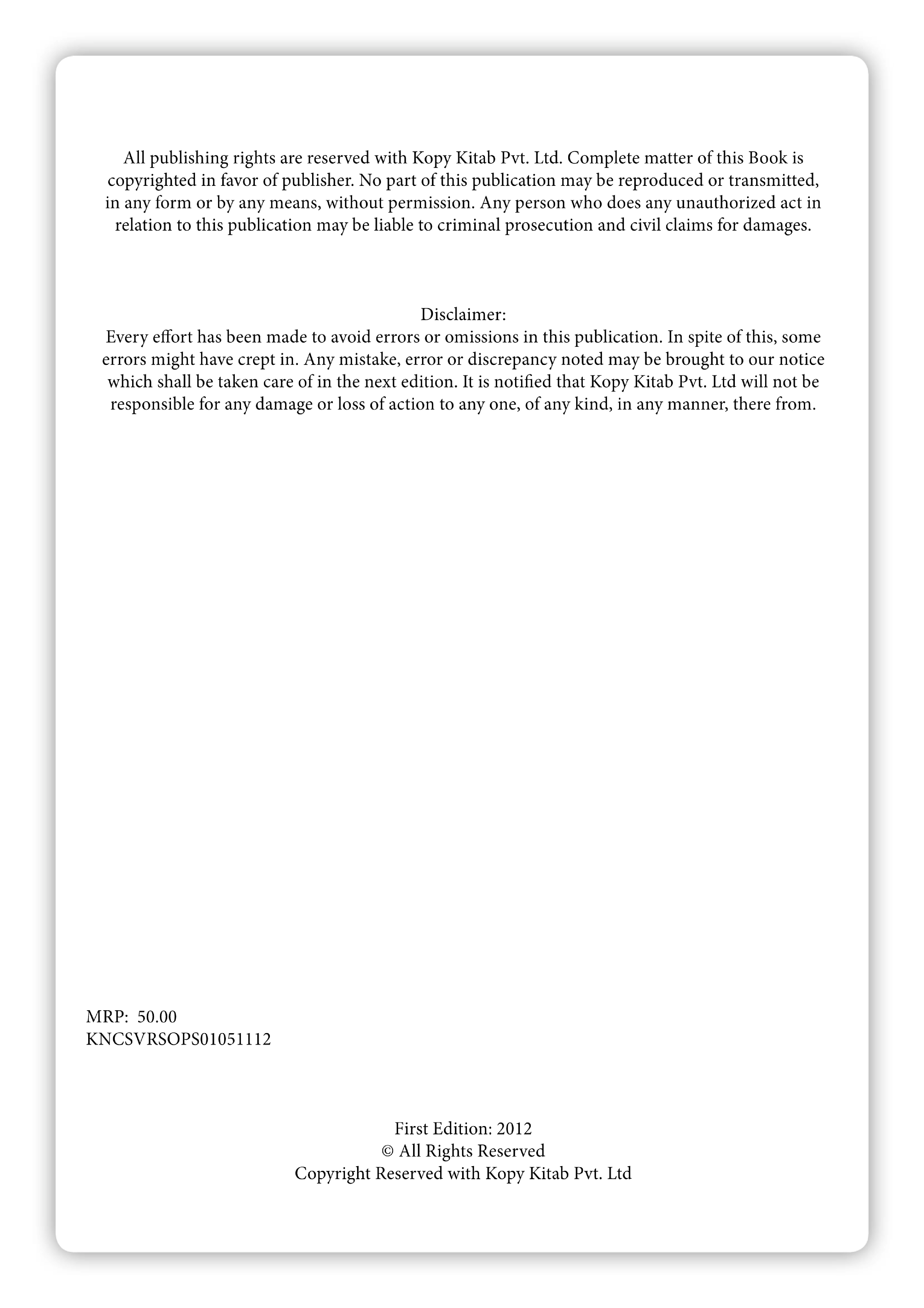 Notes - Operating System - Page 3