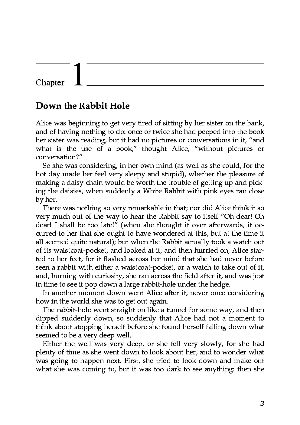 Alice Adventures in the Wonderland  - Page 2