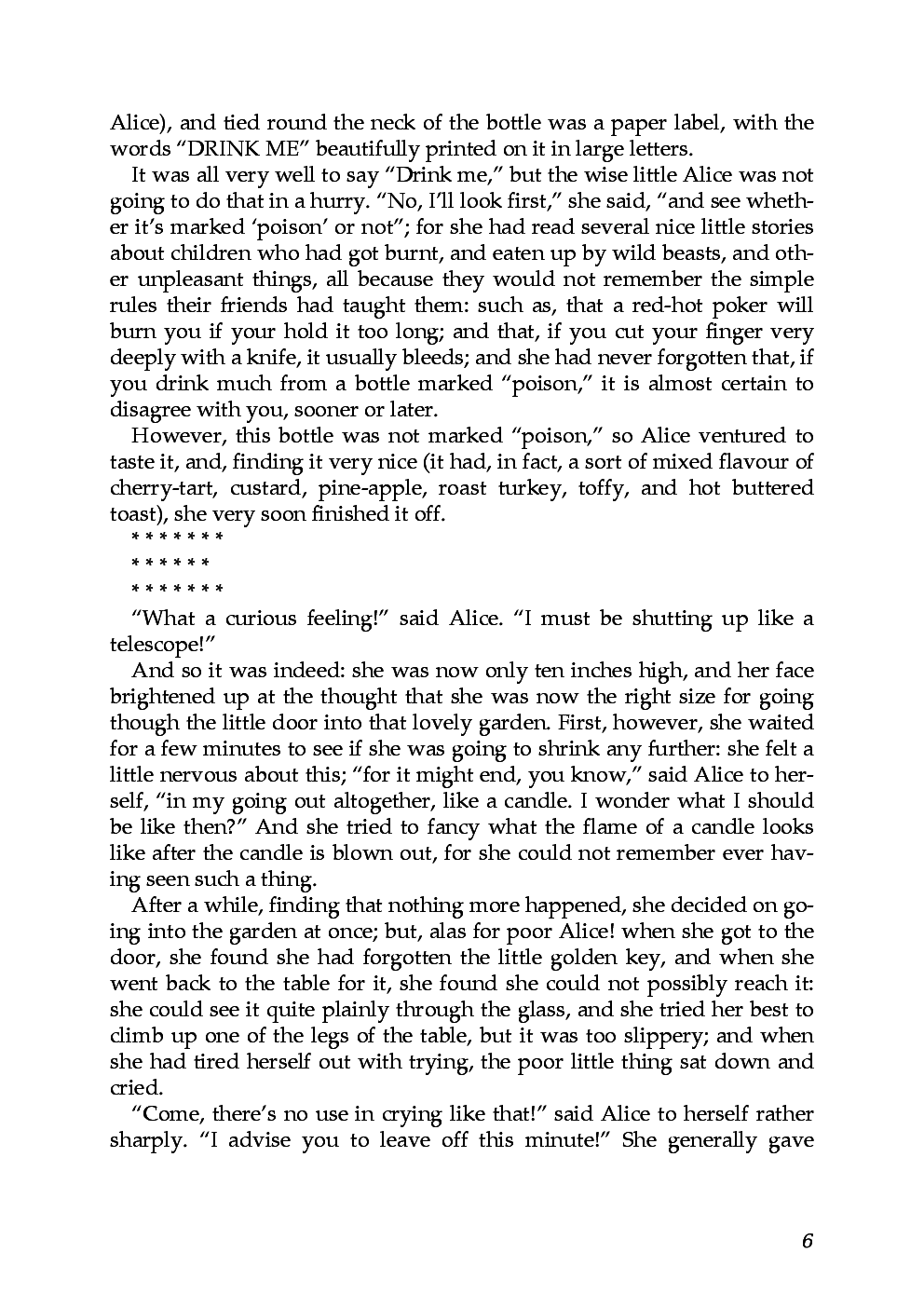 Alice Adventures in the Wonderland  - Page 5