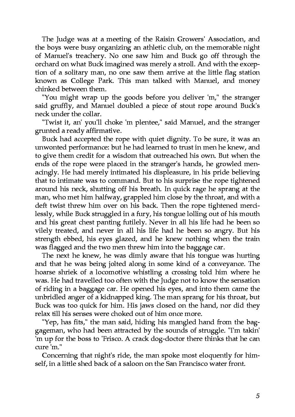 The Call of the Wild - Page 4