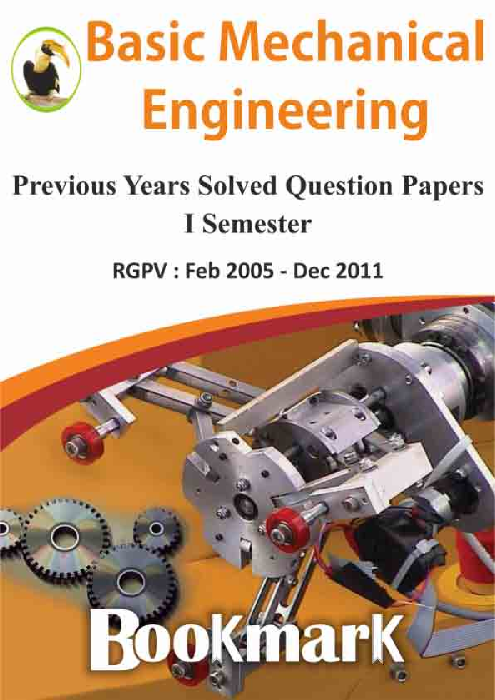 BookMark - Basic Mechanical Engineering - RGPV - Previous Year Solved Question Papers - Page 1