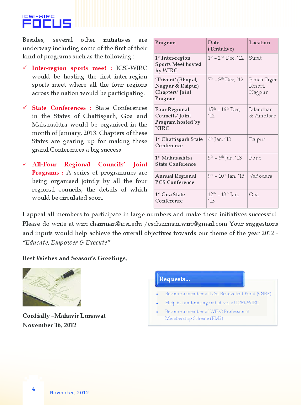 e-Focus November 2012 by CS - Page 3