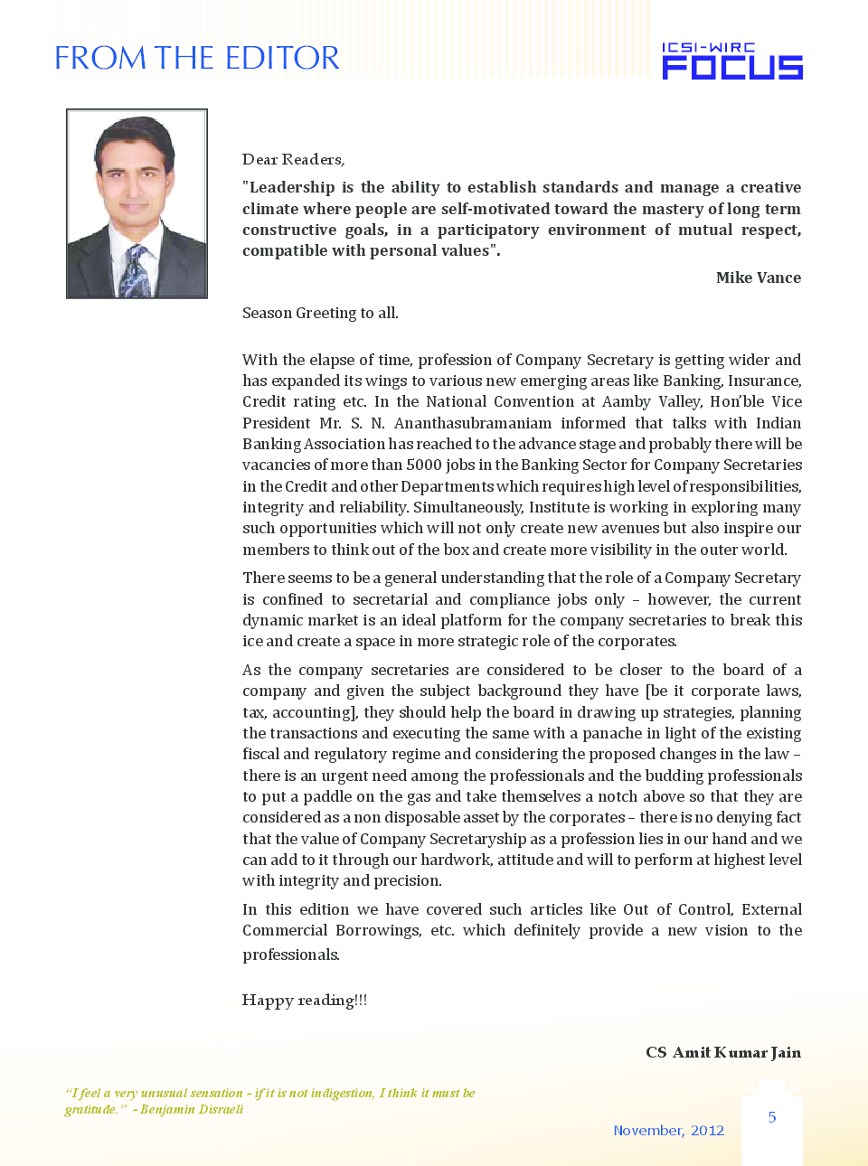 e-Focus November 2012 by CS - Page 4