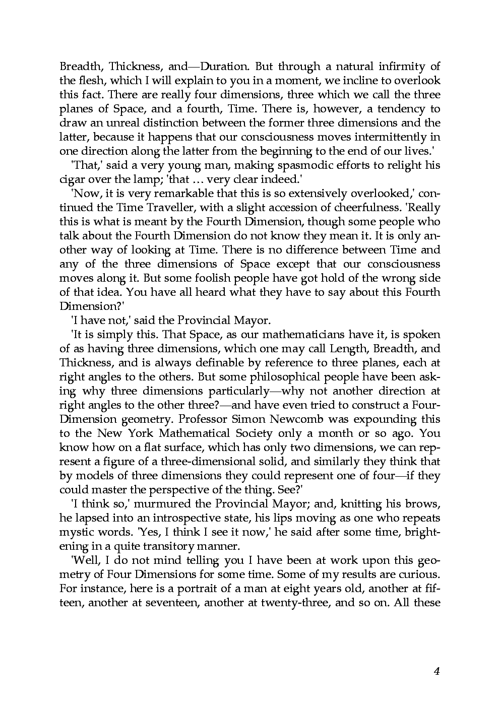 The Time Machine eBook By H G Wells - Page 3
