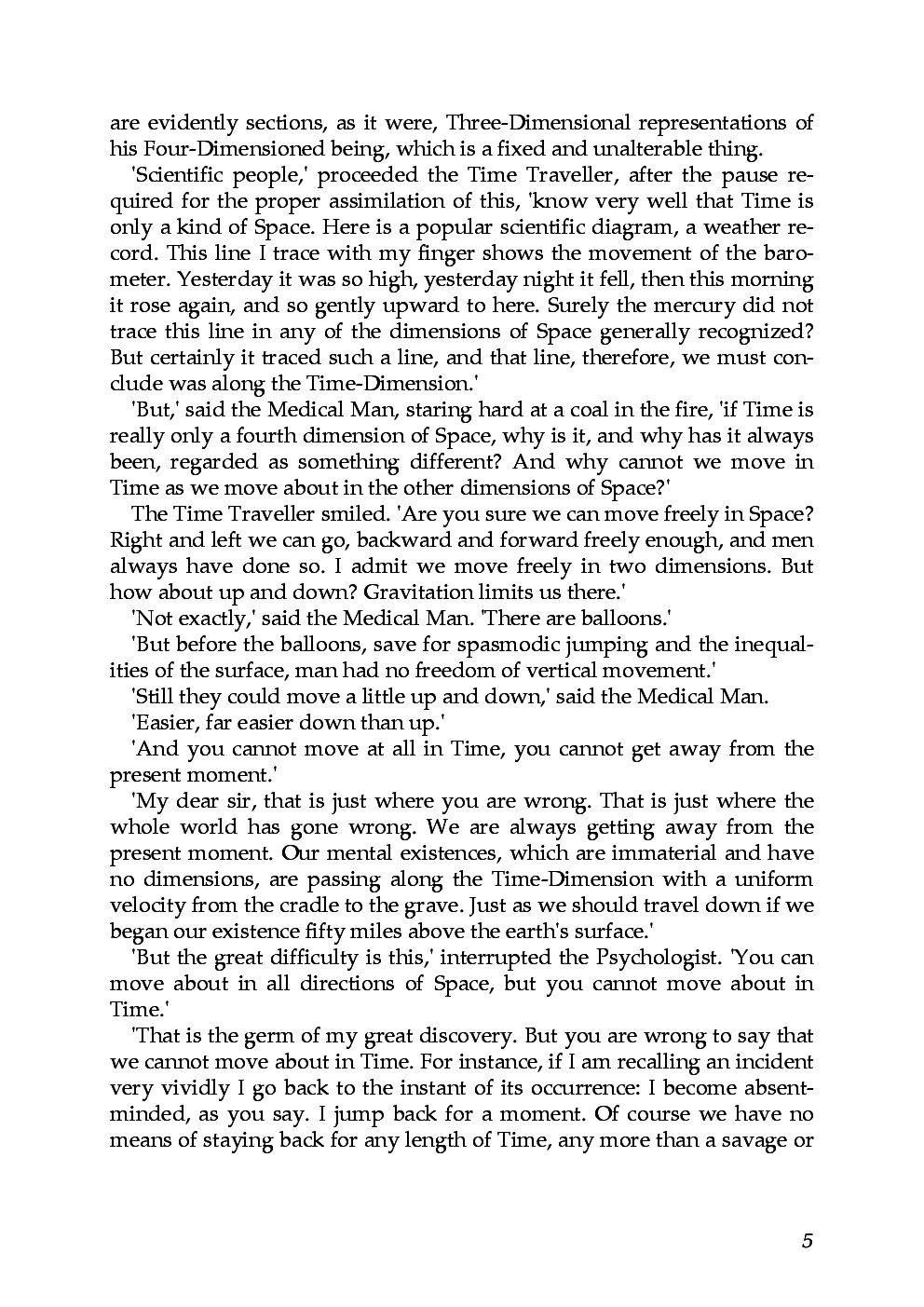 The Time Machine eBook By H G Wells - Page 4
