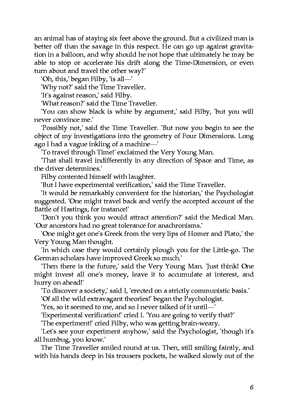 The Time Machine eBook By H G Wells - Page 5