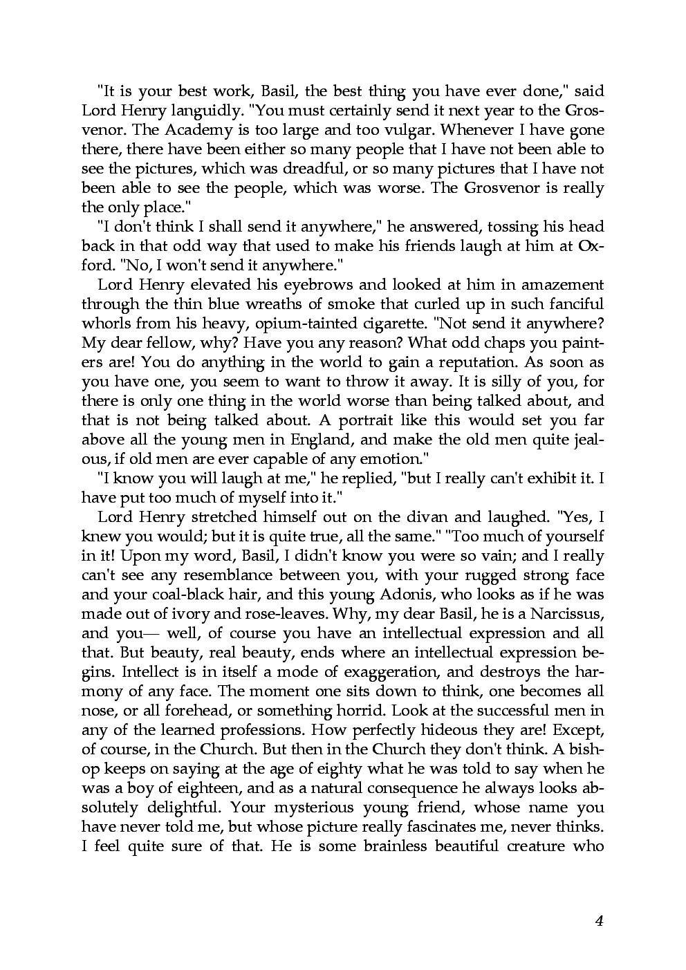 The Picture of Dorian Gray eBook by Oscar Wilde  - Page 3