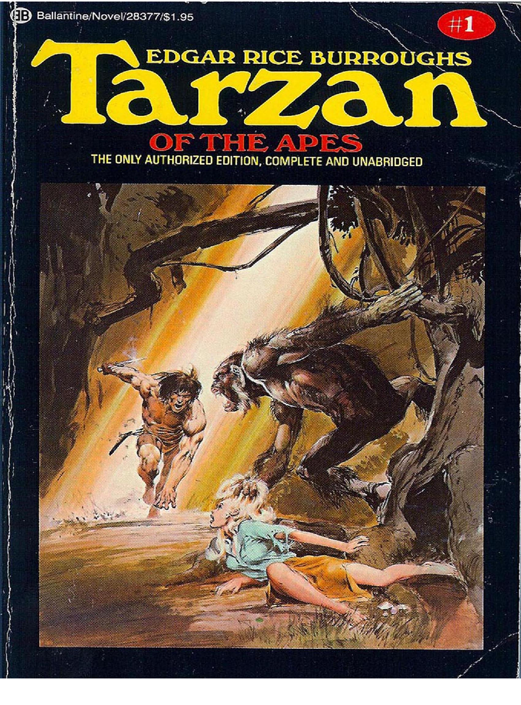 Tarzan of the Apes eBook By Edgar Rice Burroughs - Page 1