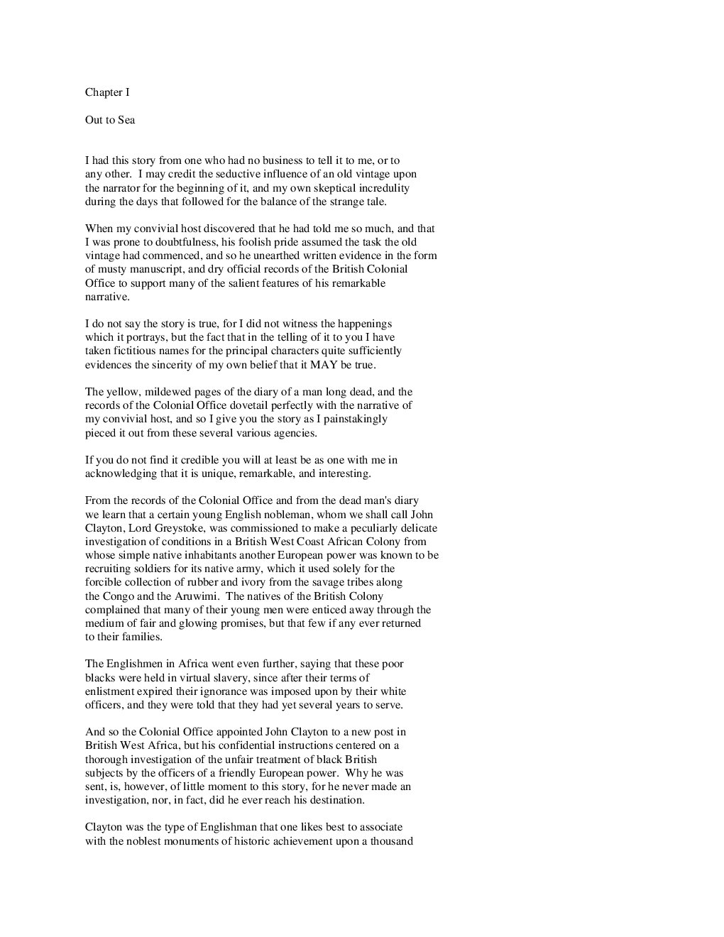 Tarzan of the Apes eBook By Edgar Rice Burroughs - Page 4