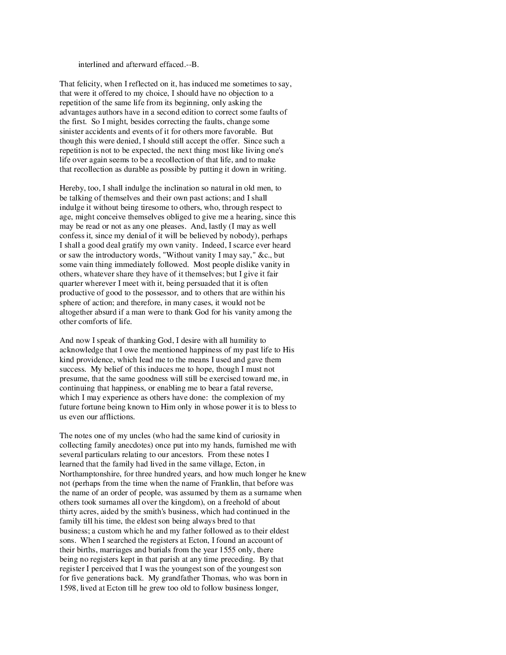 The Autobiography of Benjamin Franklin eBook By Benjamin Franklin  - Page 5