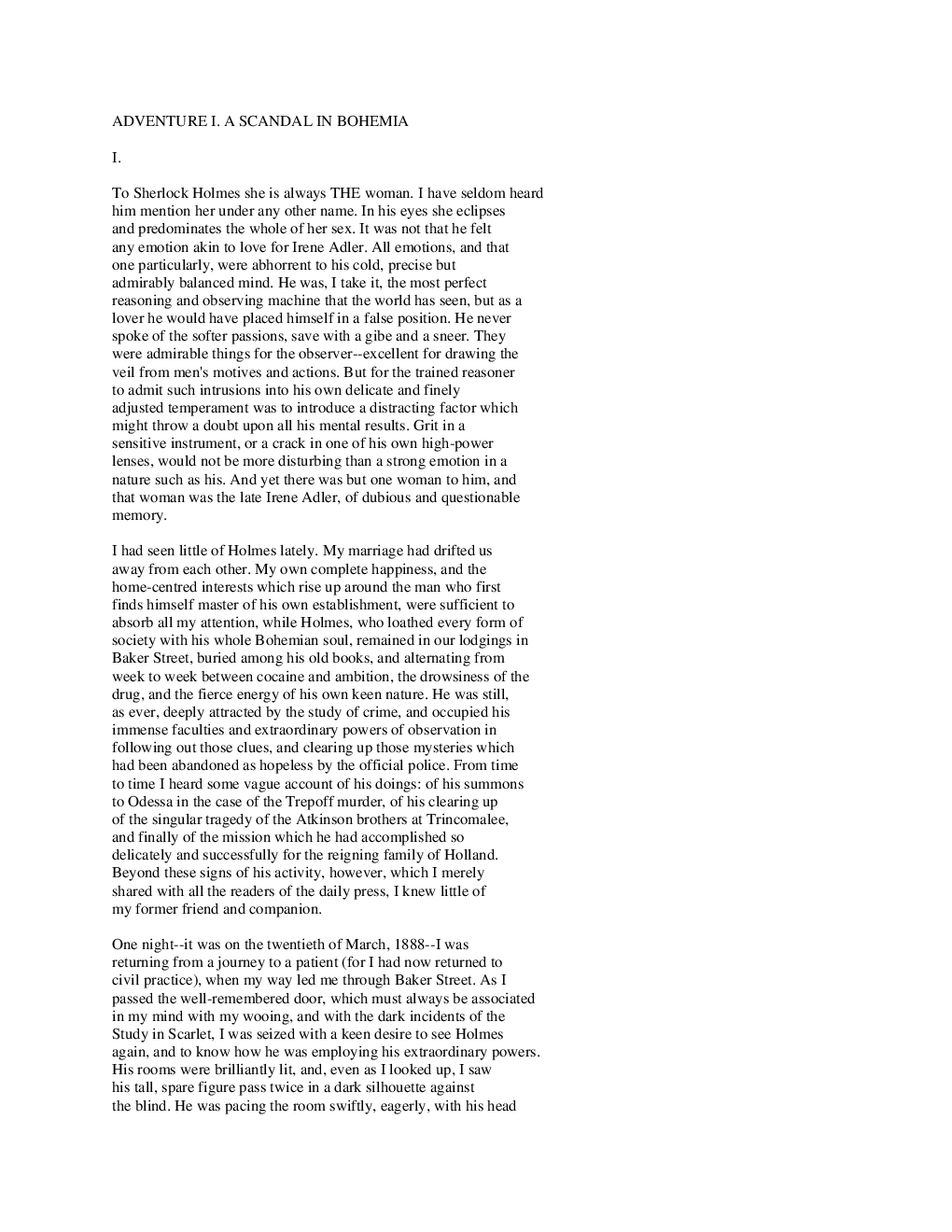 The Adventures of Sherlock Holmes eBook By Sir Arthur Conan Doyle - Page 3