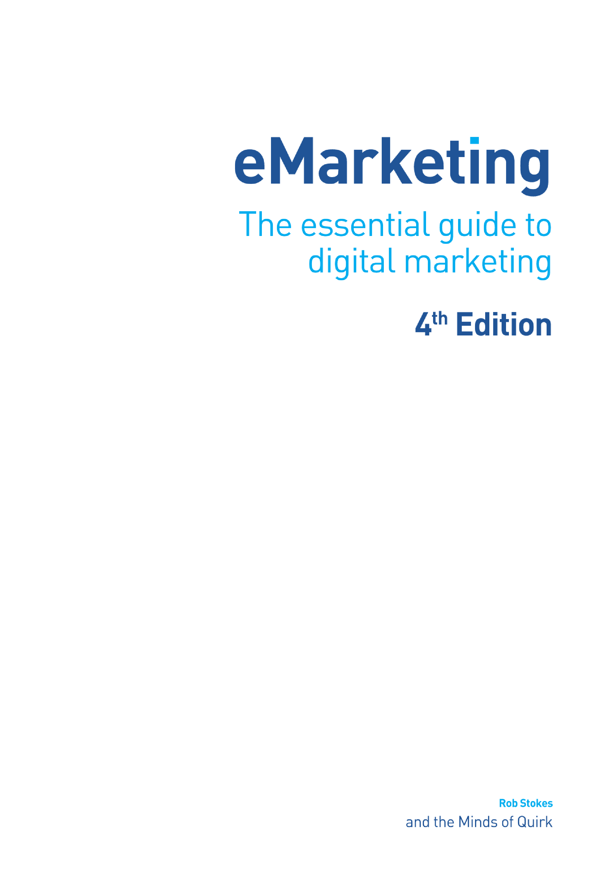 eMarketing eBook By Rob Stokes - Page 2