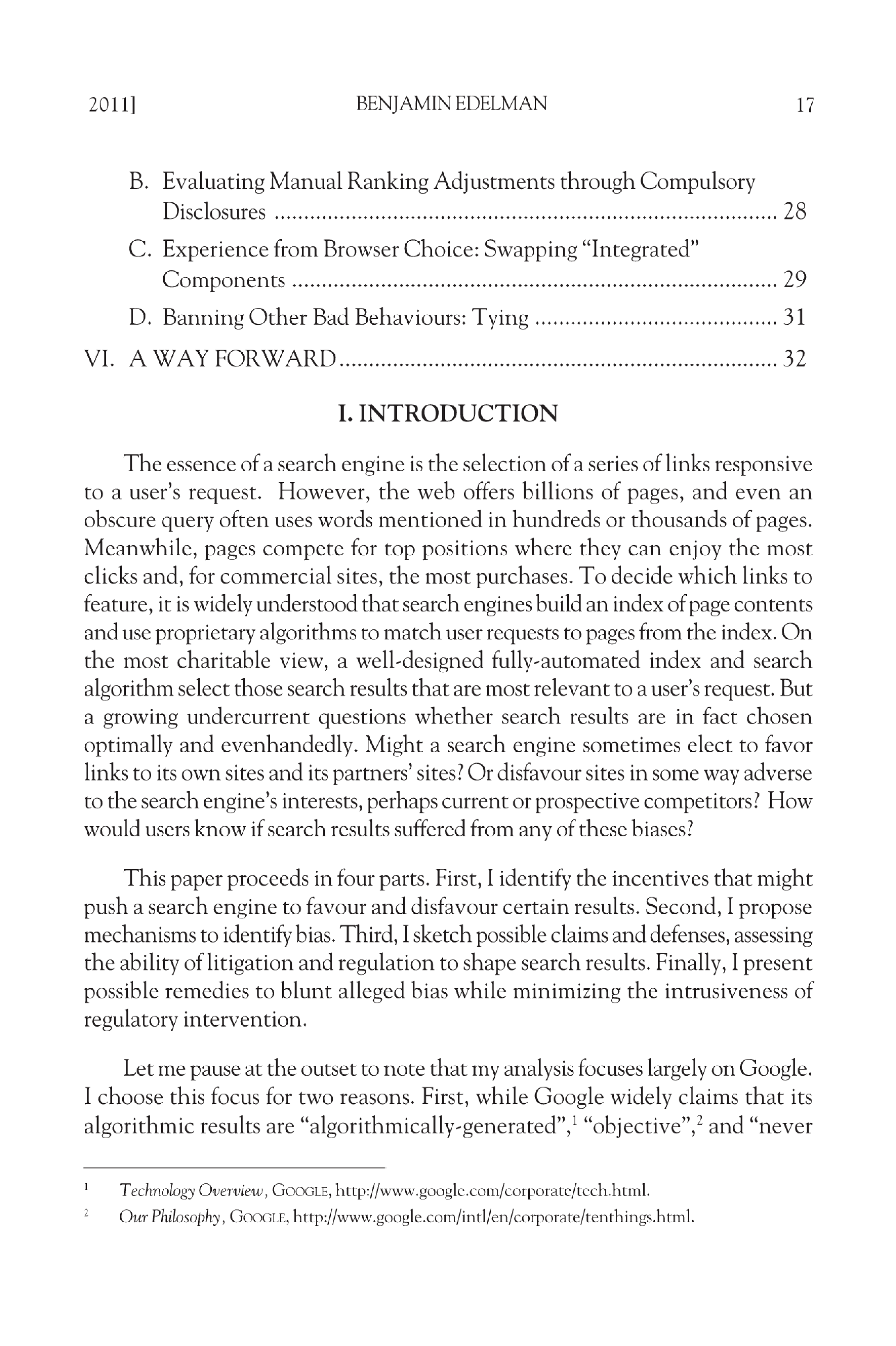 Bias in search results?: diagnosis and response - Page 3