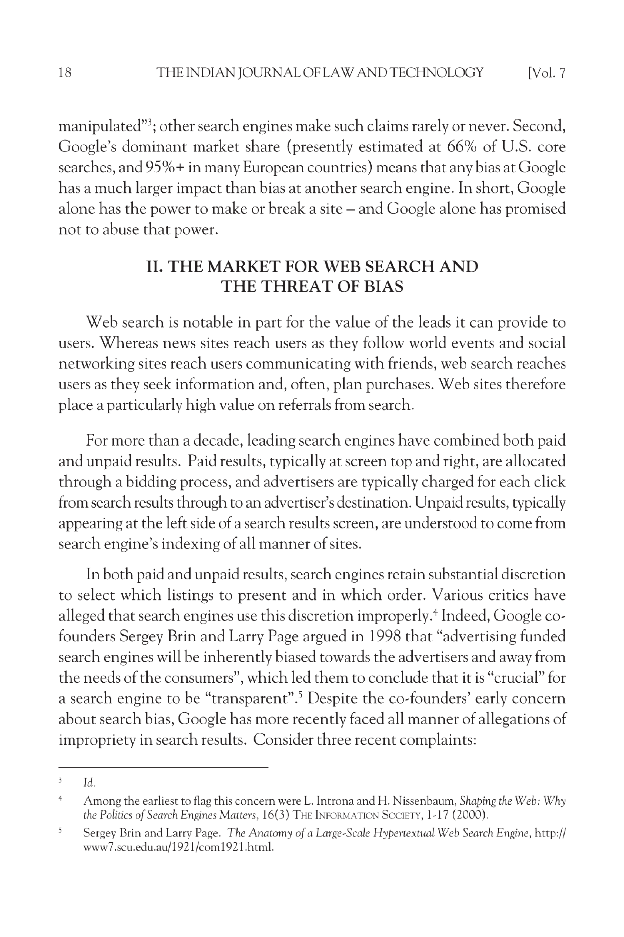 Bias in search results?: diagnosis and response - Page 4