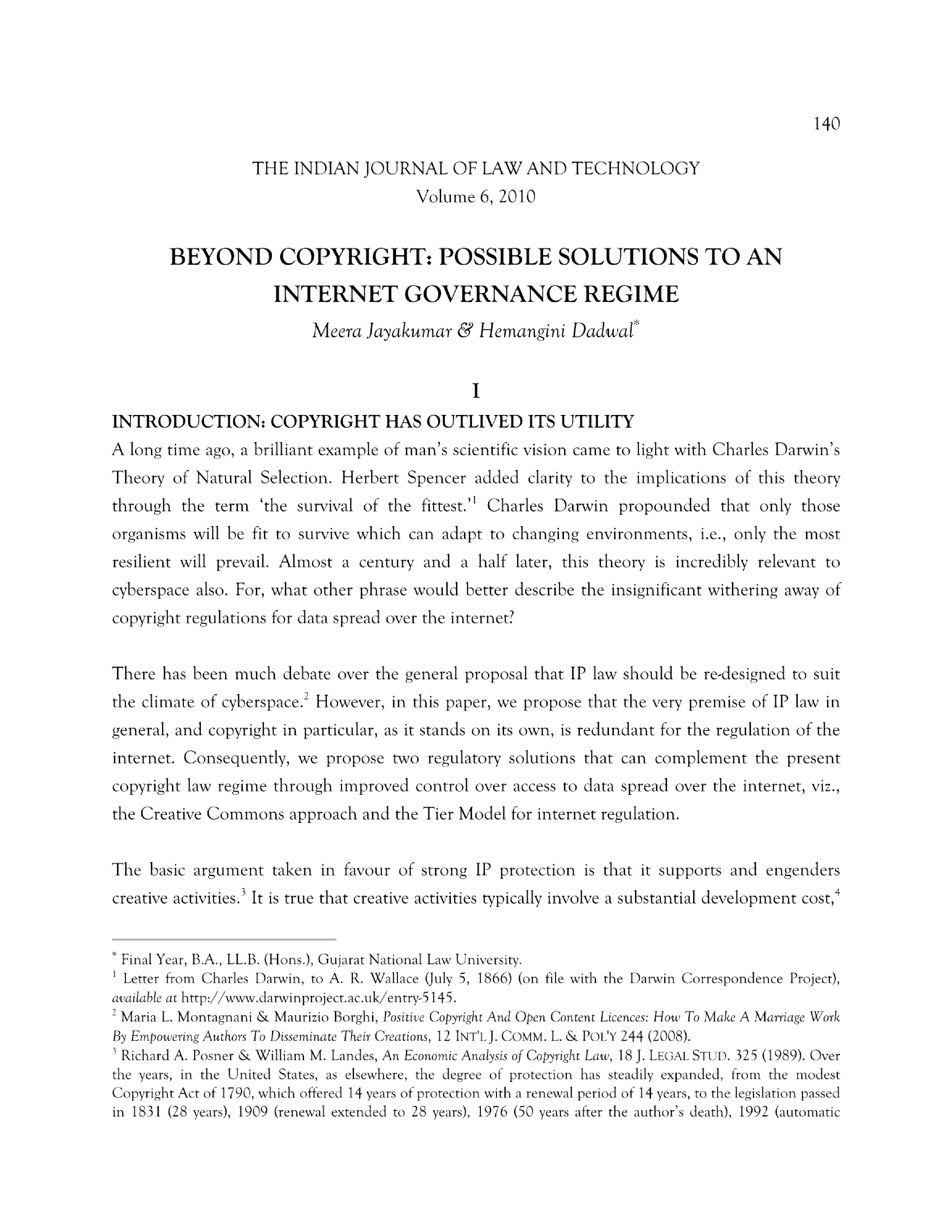 Sui generis protection for plant varieties and Traditional knowledge in biodiversity and Agriculture: the international framework and National approaches in the philippines and india - Page 2