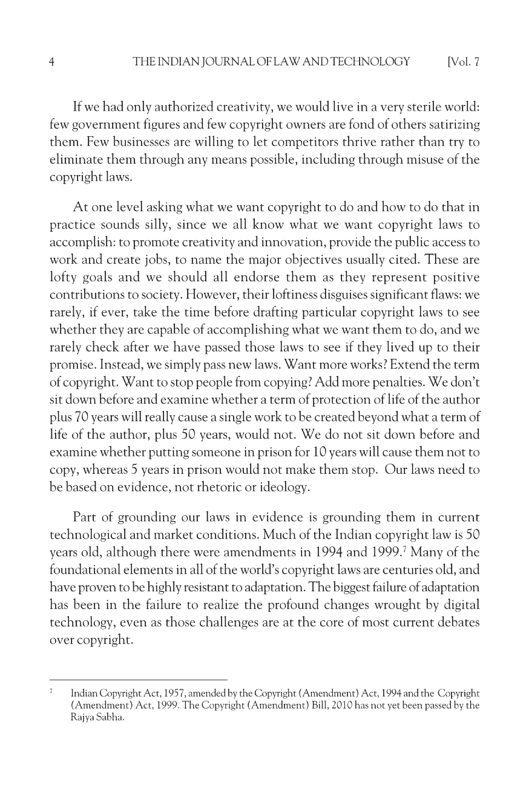 Limitations and exceptions in the digital era Journal - Page 5