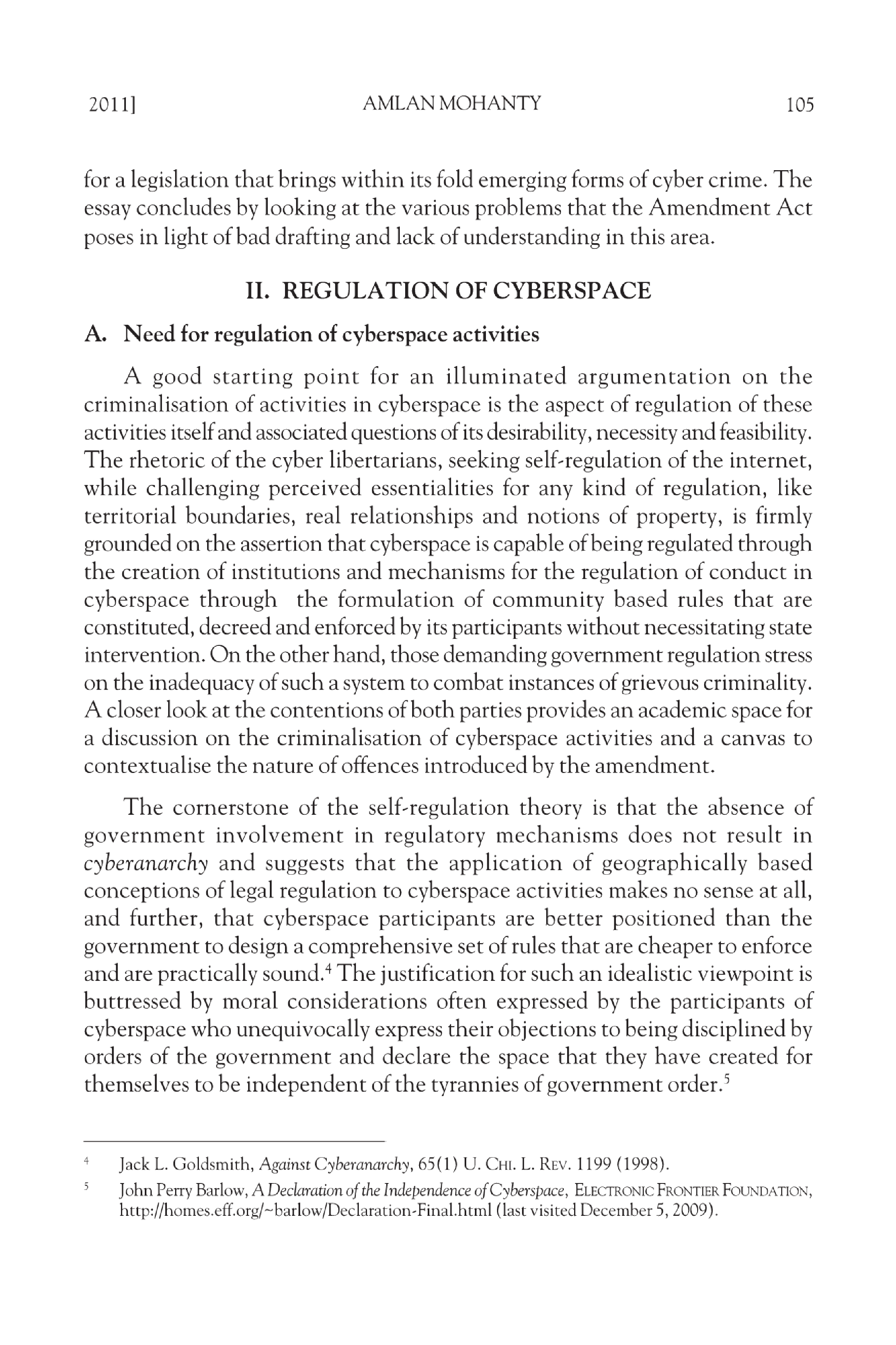 New crimes under the information technology (amendment) act Journal - Page 4