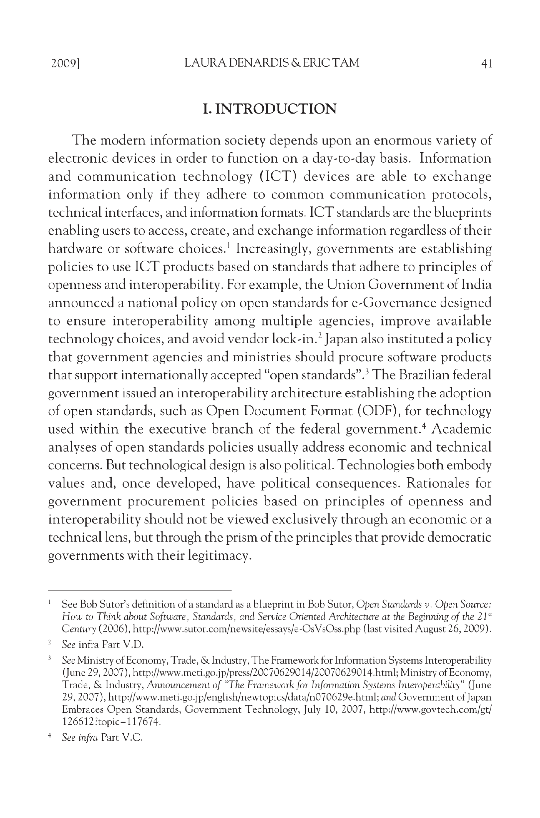 Open documents and democracy: a Political basis for open document Standards Journal - Page 4