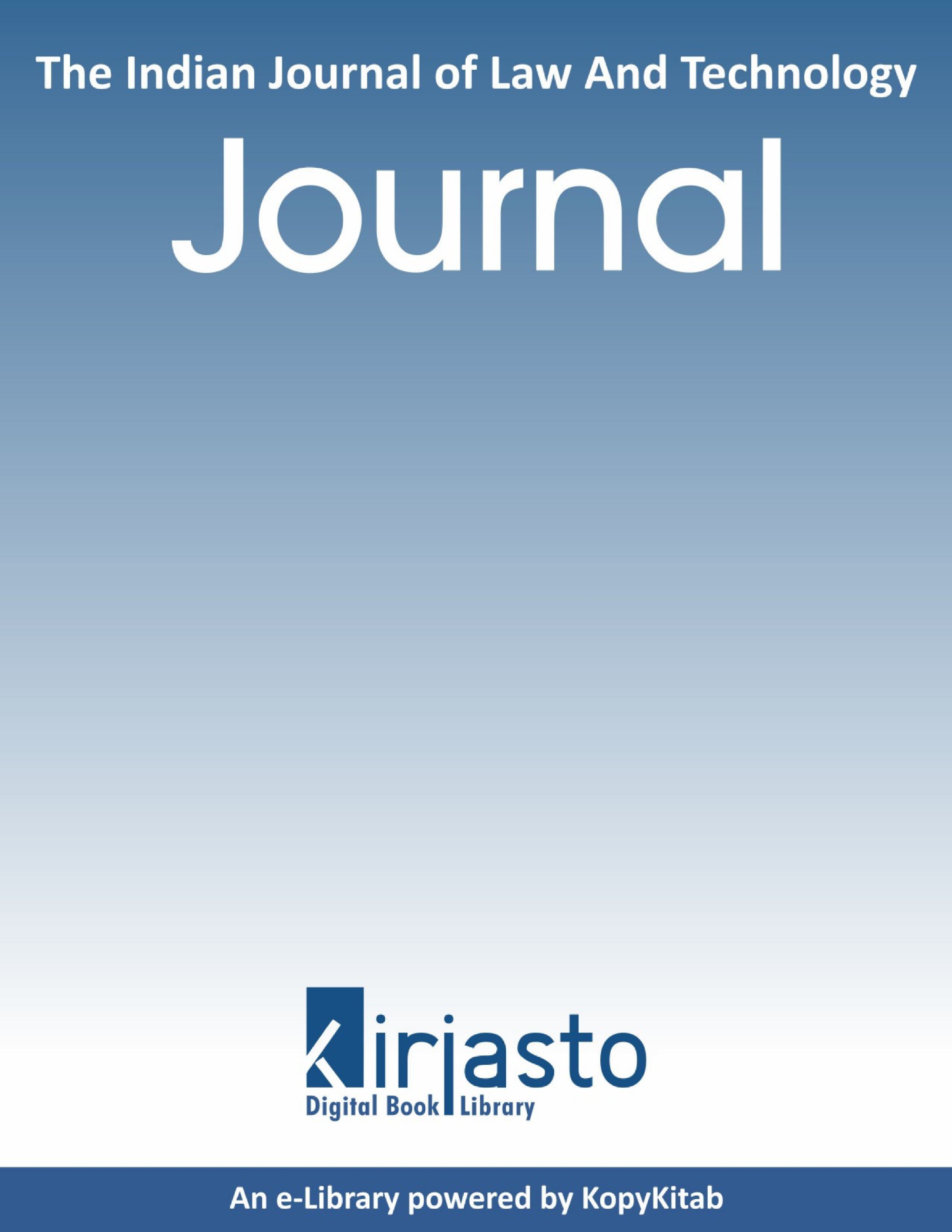 Jurisdictional issues in cyberspace Journal - Page 1