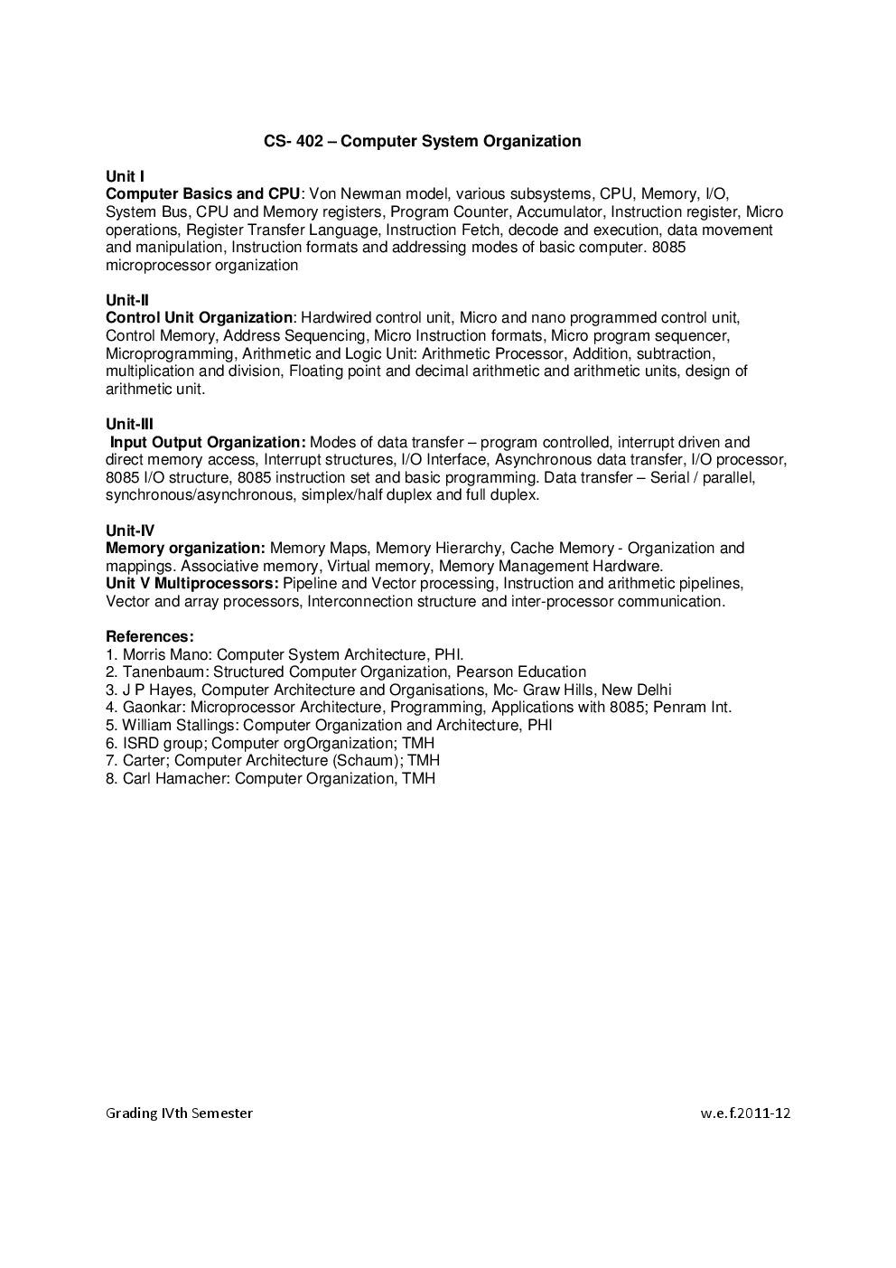 BE 4th Sem Syllabus of all Branches for RGPV - Page 2