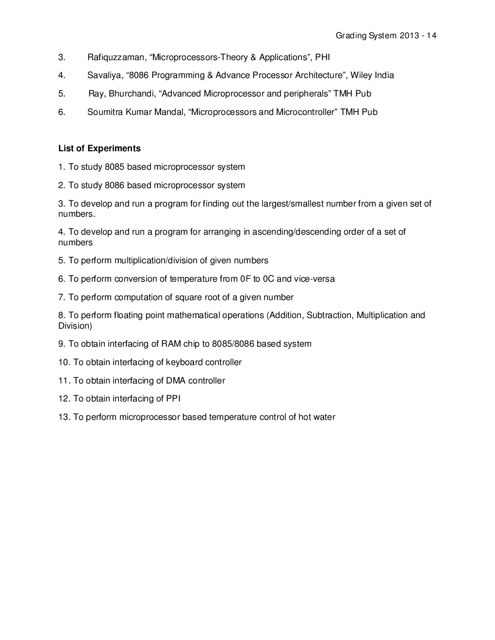 BE 6th Sem Syllabus of all Branches for RGPV - Page 2