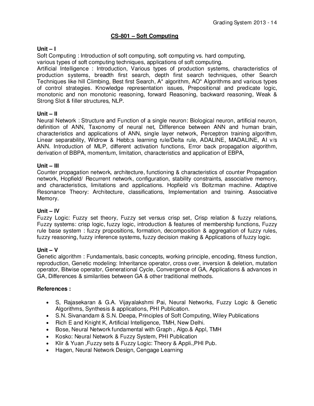 BE 8th Sem Syllabus of all Branches for RGPV - Page 1