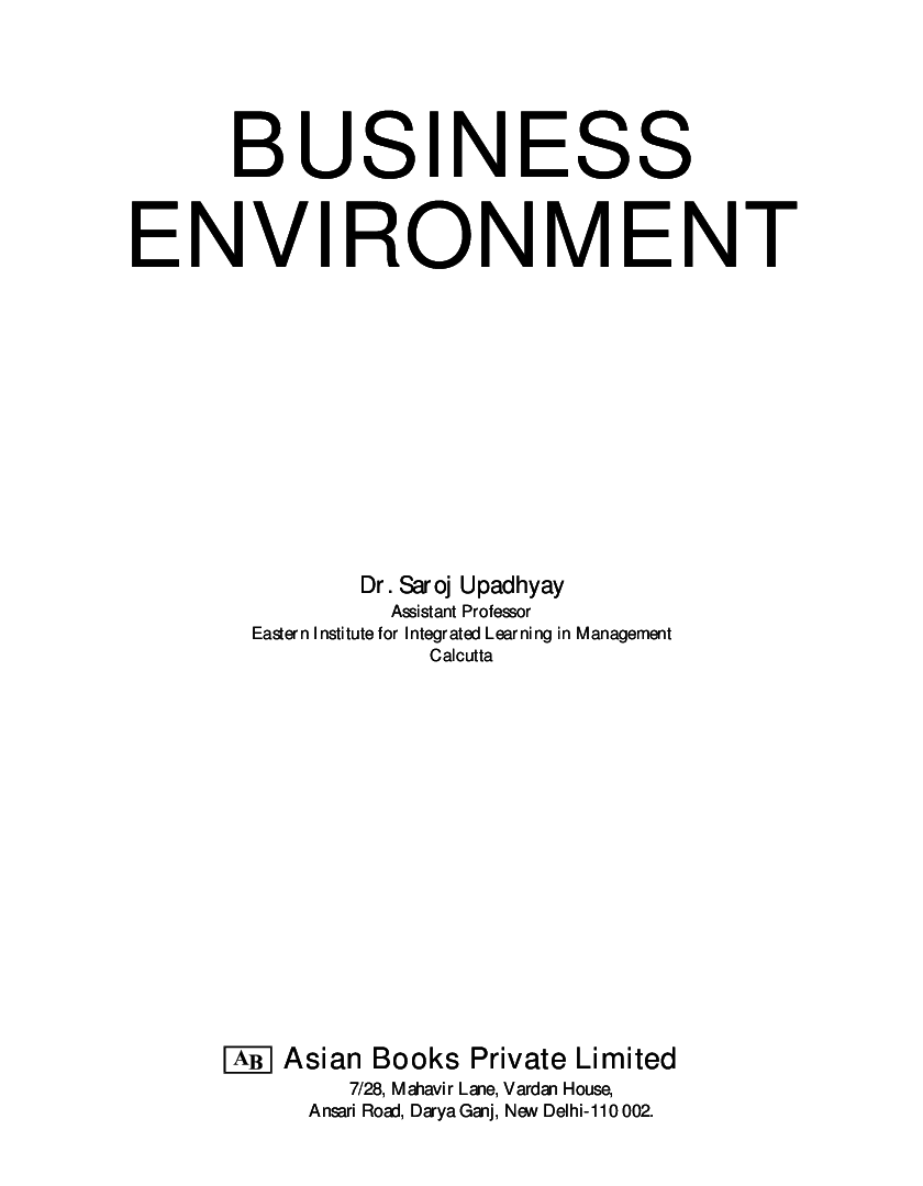 Business Environment eBook - Page 2