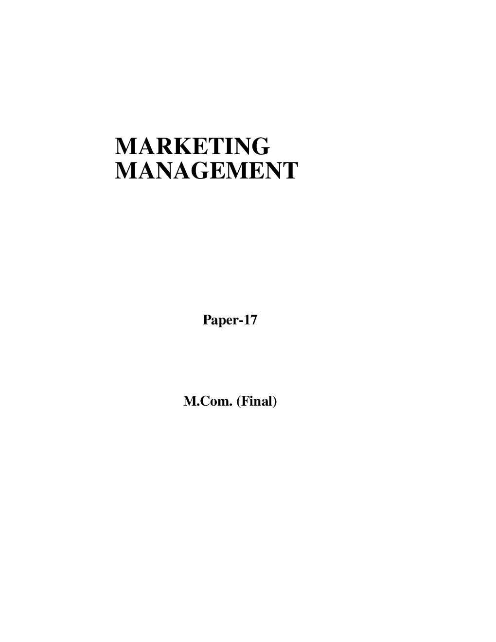 Marketing Management eBook - Page 3