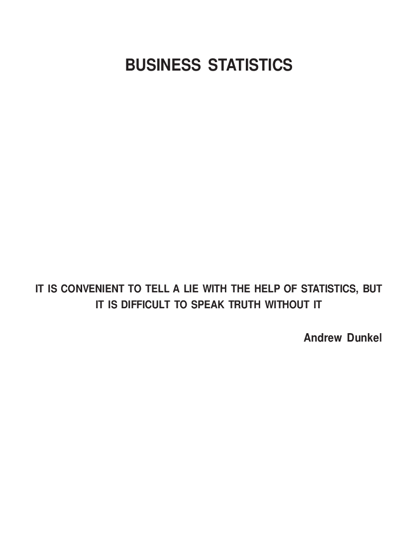 Business Statistics eBook - Page 2