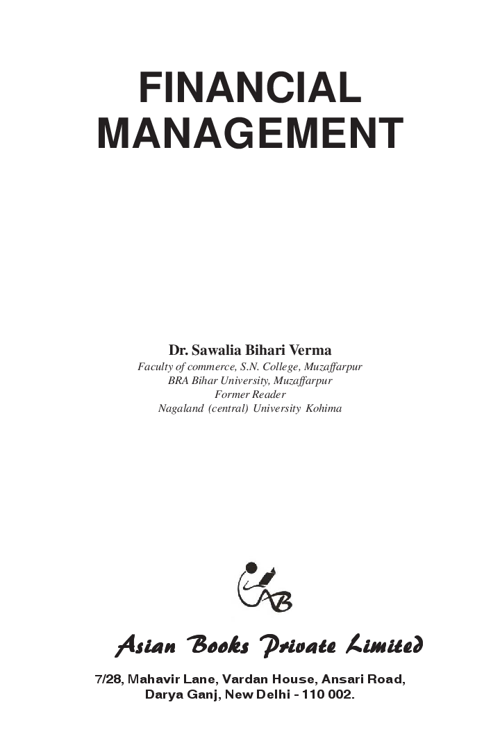 Financial Management eBook - Page 4