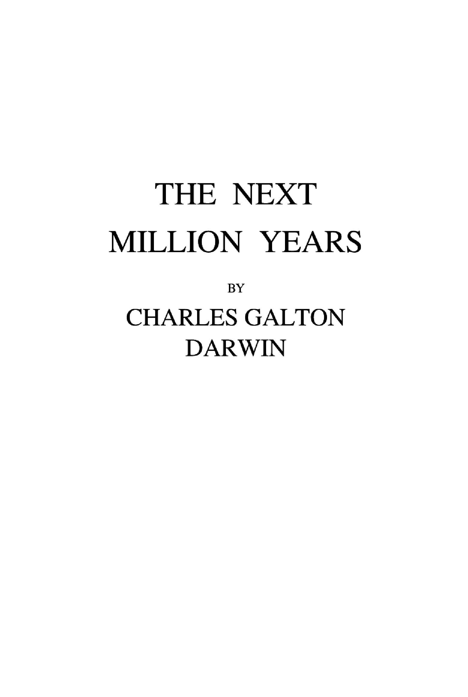 The Next Million Years eBook - Page 2