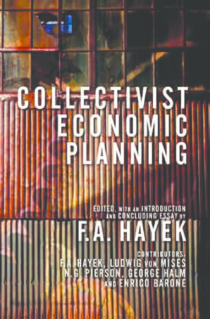 Collectivist Economic Planning eBook - Page 1