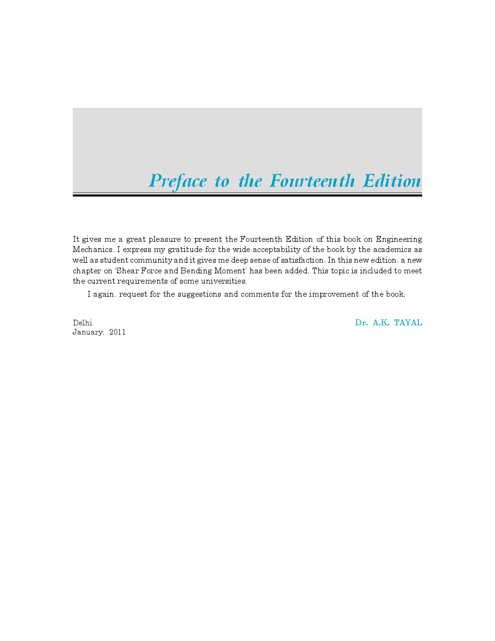 Engineering Mechanics Statics and Dynamics By A K Tayal - Page 5