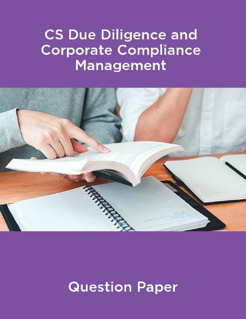 CS Due Diligence and Corporate Compliance Management Question Paper - Page 1