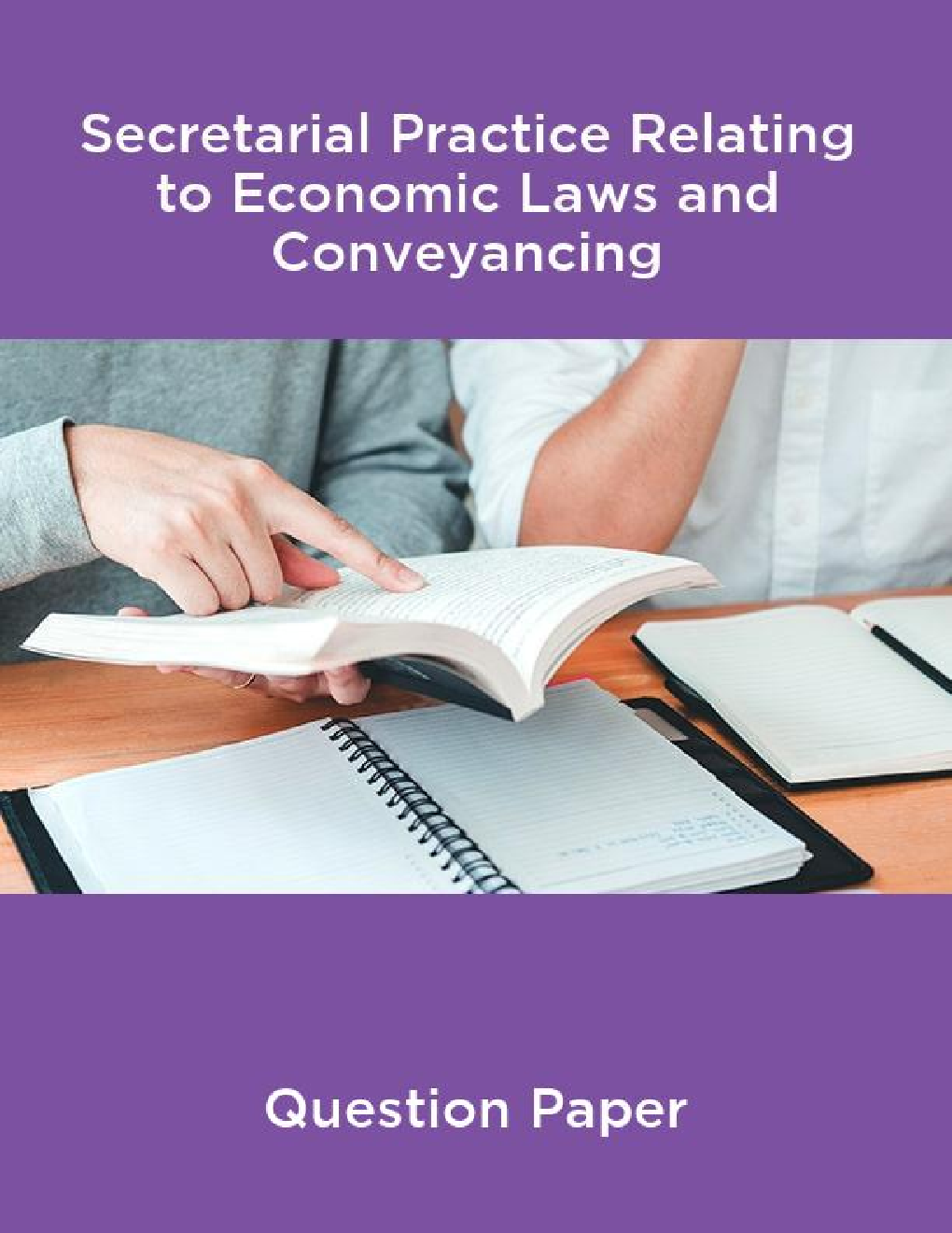 Secretarial Practice Relating to Economic Laws and Conveyancing Question Paper - Page 1