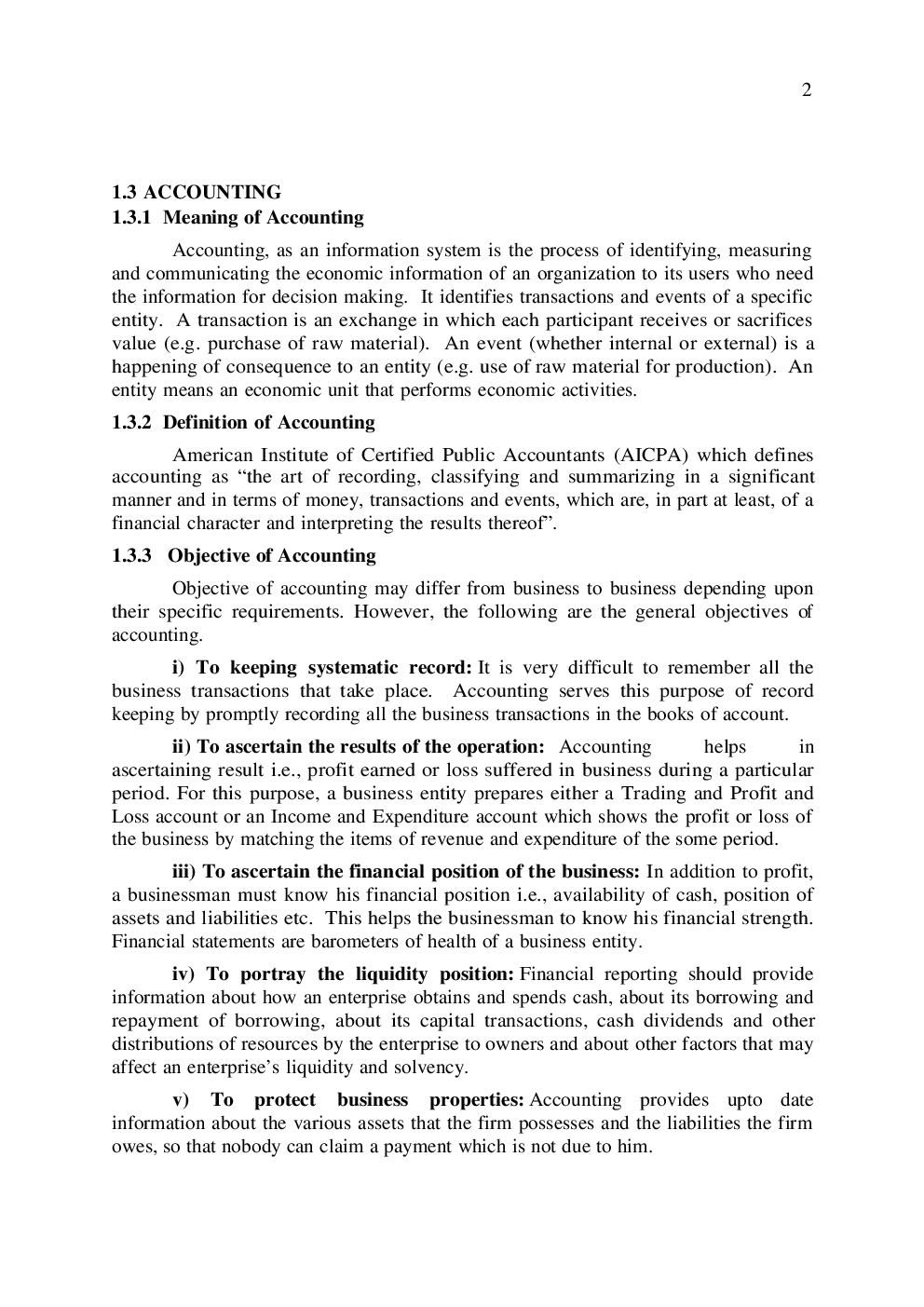 Accounting Scope, Definitions and Concept Notes - Page 5