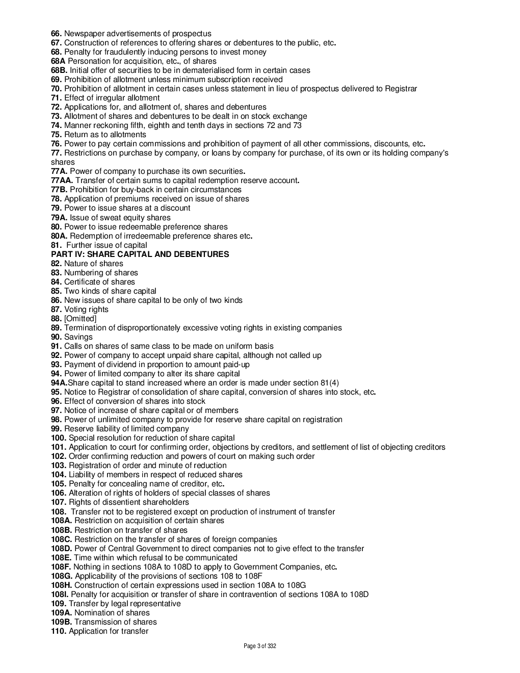 Companies Act 1956 Notes - Page 5