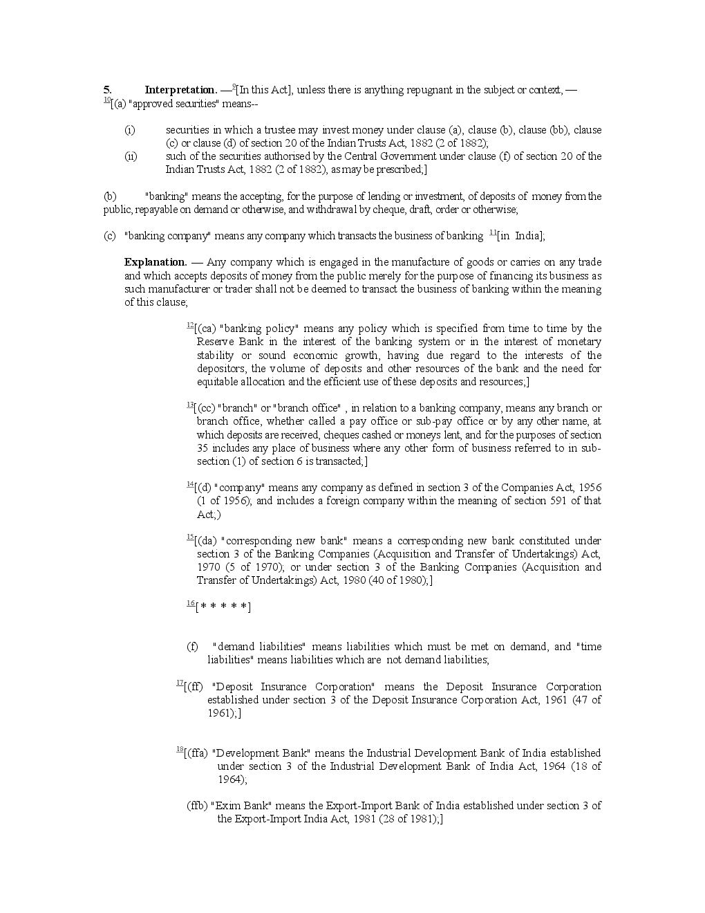The Banking Regulation Act, 1949 Notes - Page 4