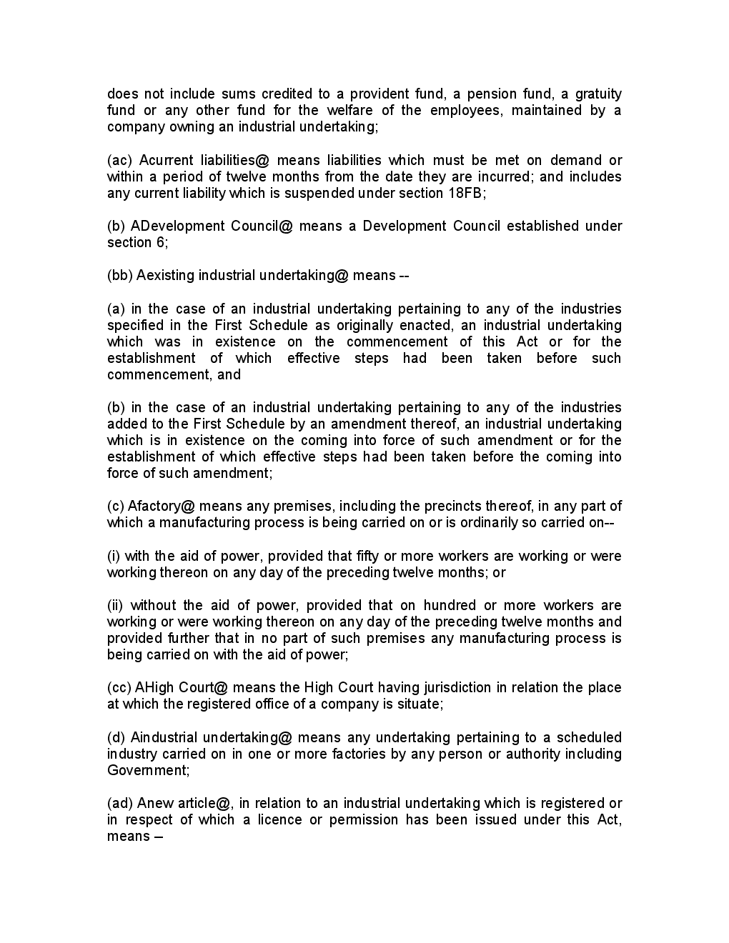 The Industries (Development and Regulation) Act, 1951 Notes - Page 4