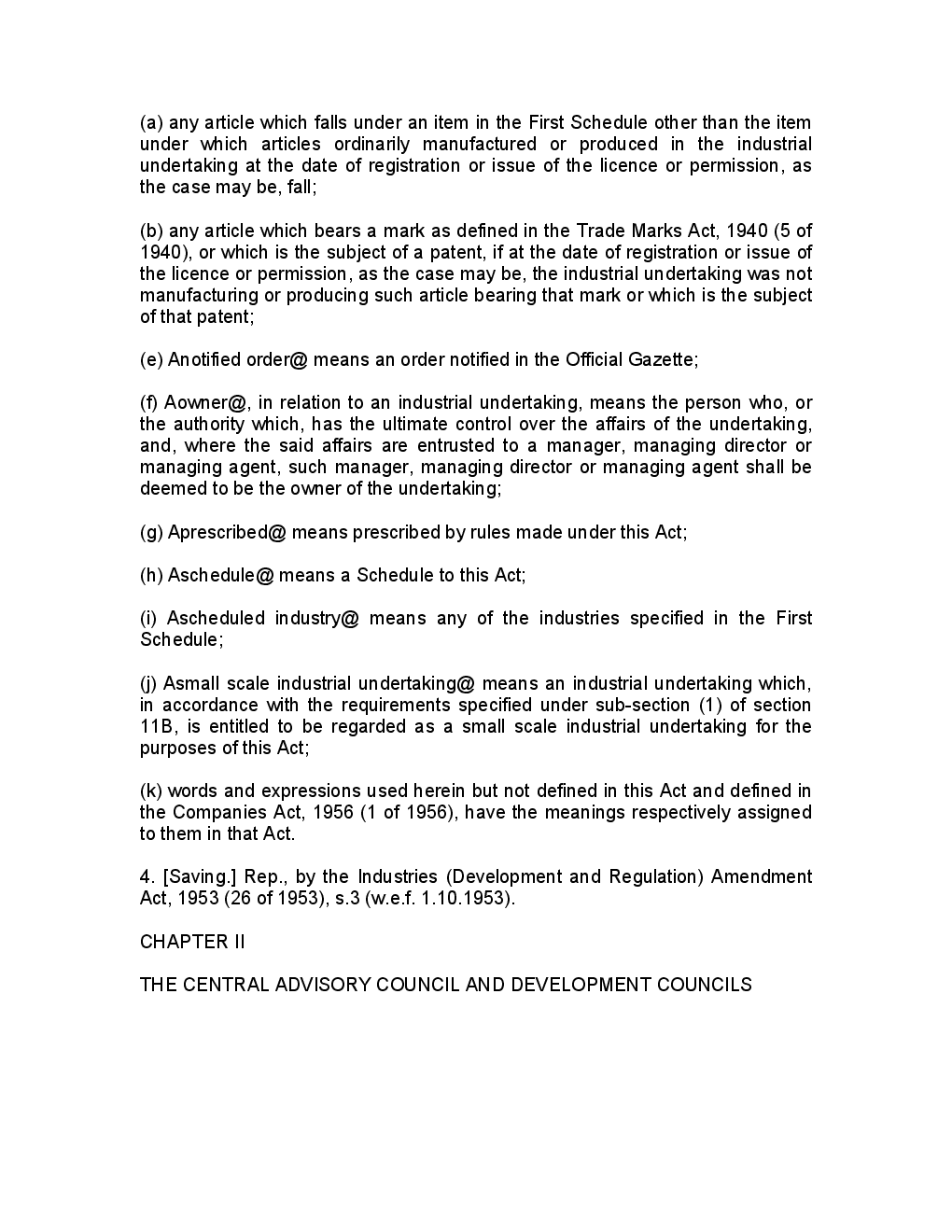 The Industries (Development and Regulation) Act, 1951 Notes - Page 5