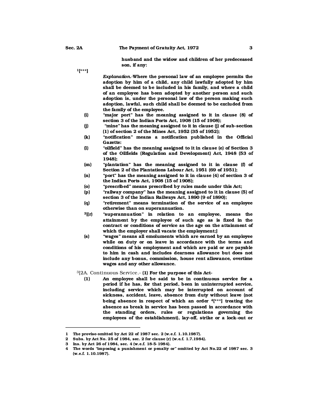 The Payment of Gratuity Act, 1972 Notes - Page 5