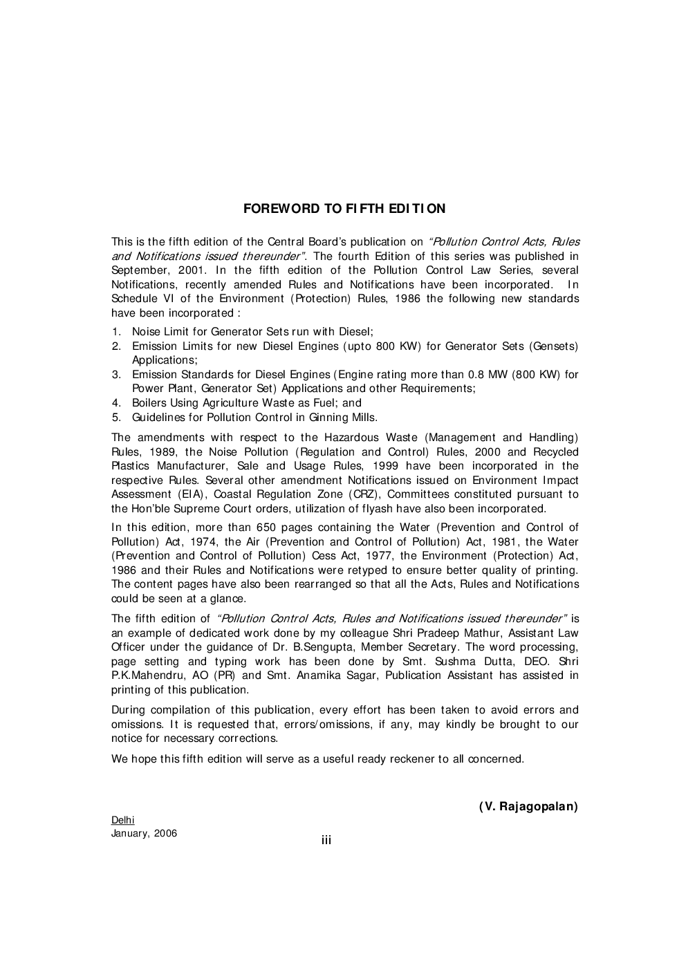 Pollution Control Acts Rules and Notifications Notes - Page 5