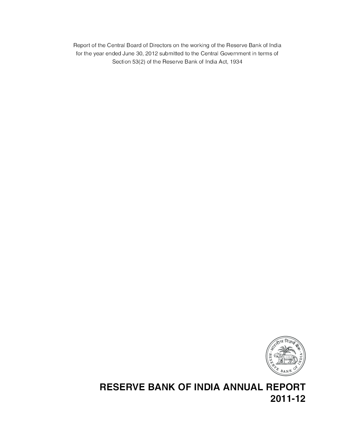 Reserve Bank of India Act, 1934 Notes - Page 2