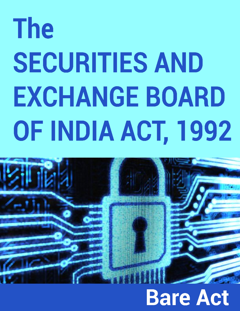 The Securities and Exchange Board of India Act, 1992  - Page 1