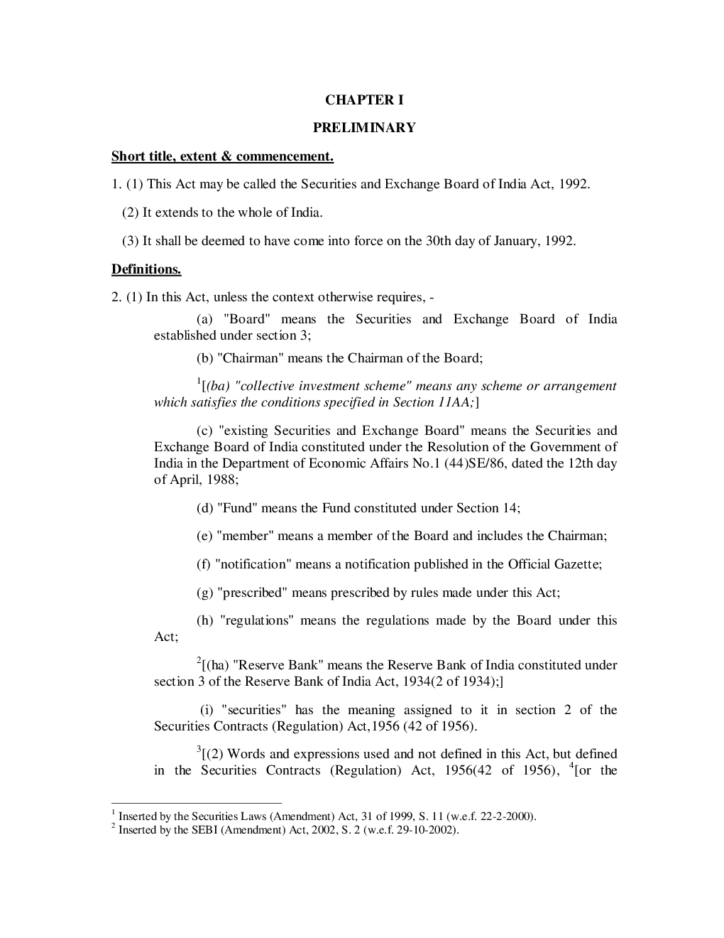 The Securities and Exchange Board of India Act, 1992  - Page 4