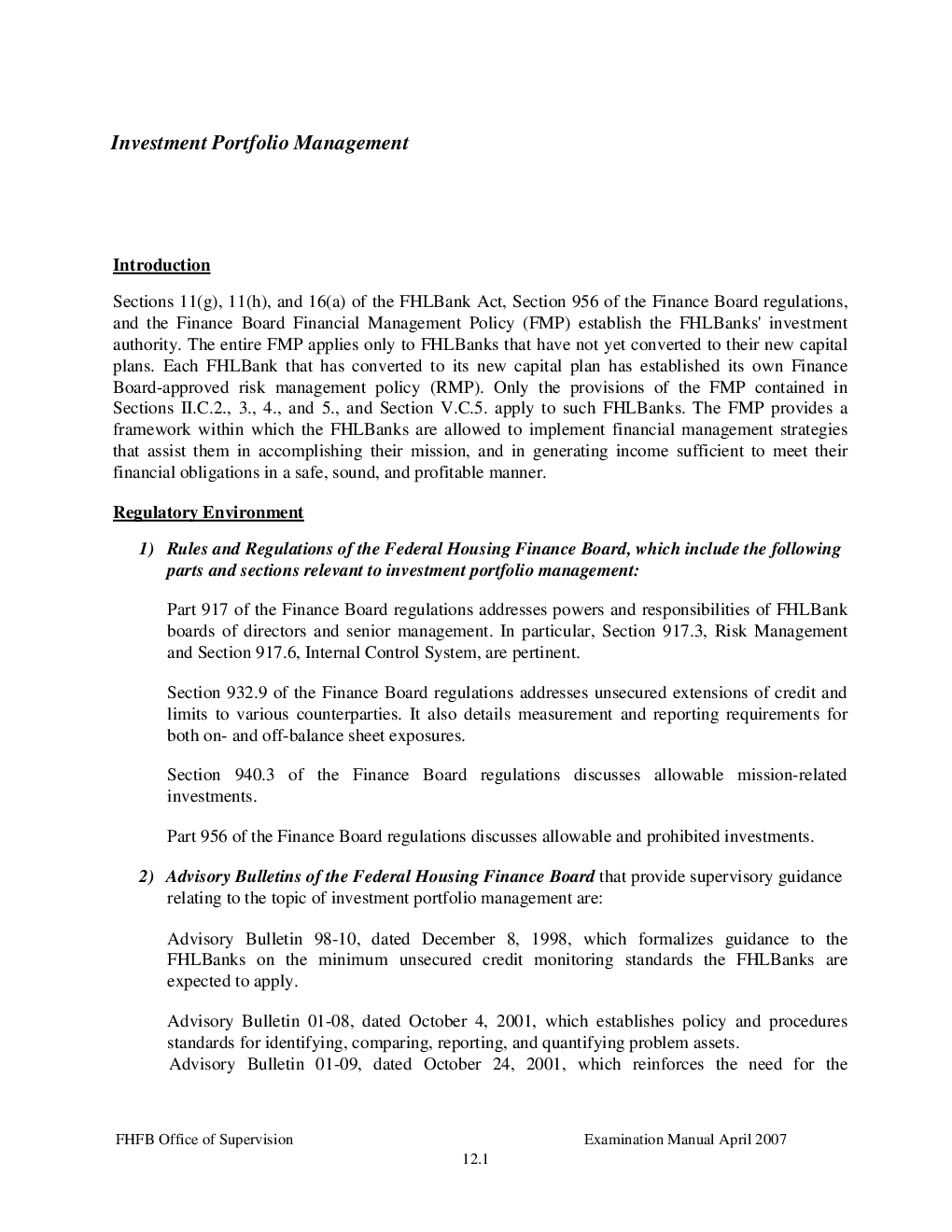 Alternative Investments Portfolio Management - Page 3