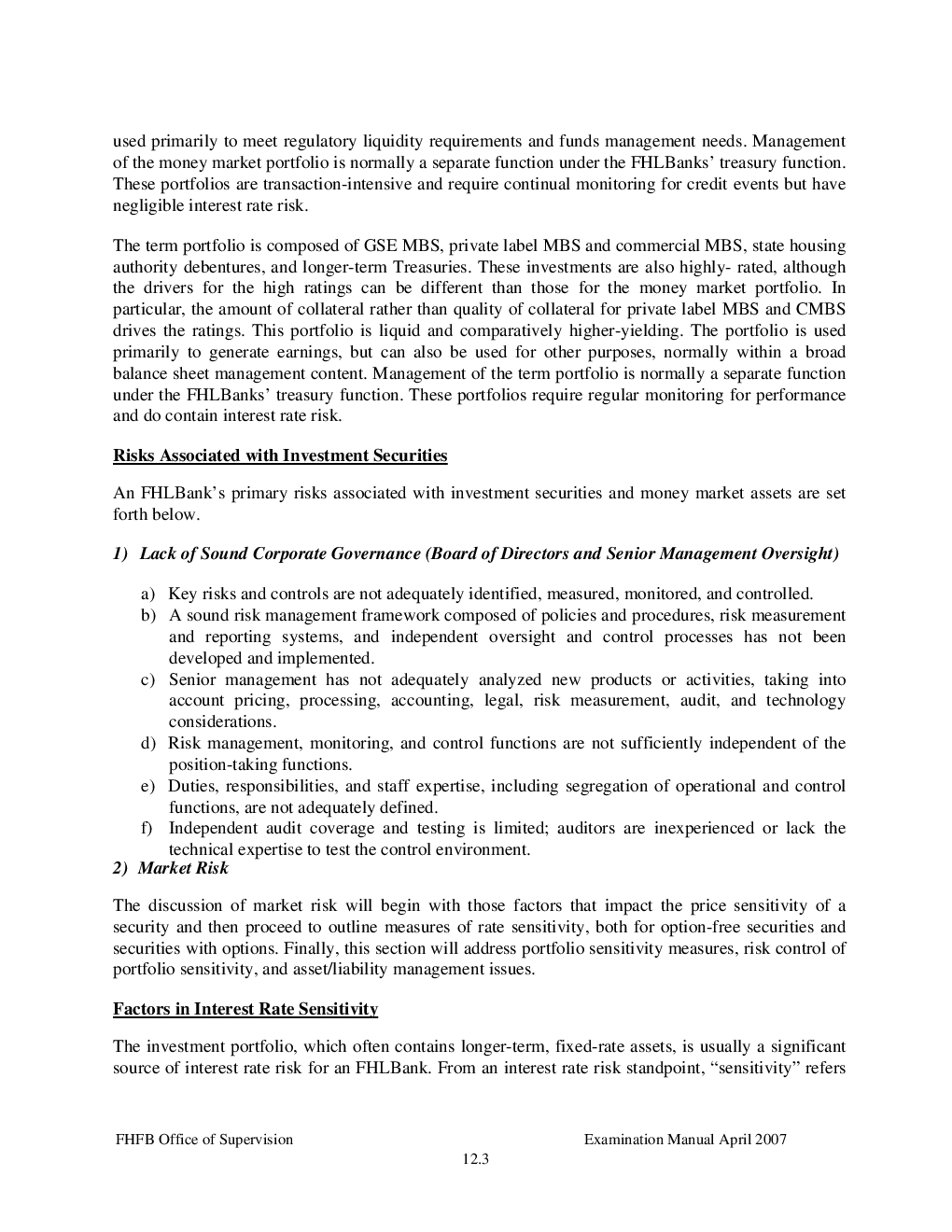 Alternative Investments Portfolio Management - Page 5