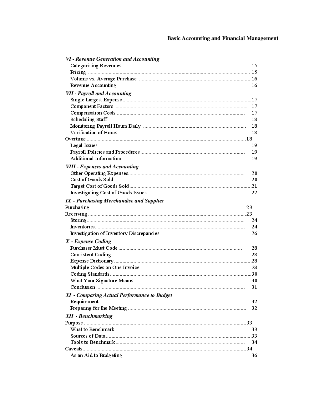 Basic Accounting and Financial Management for Managers - Page 4