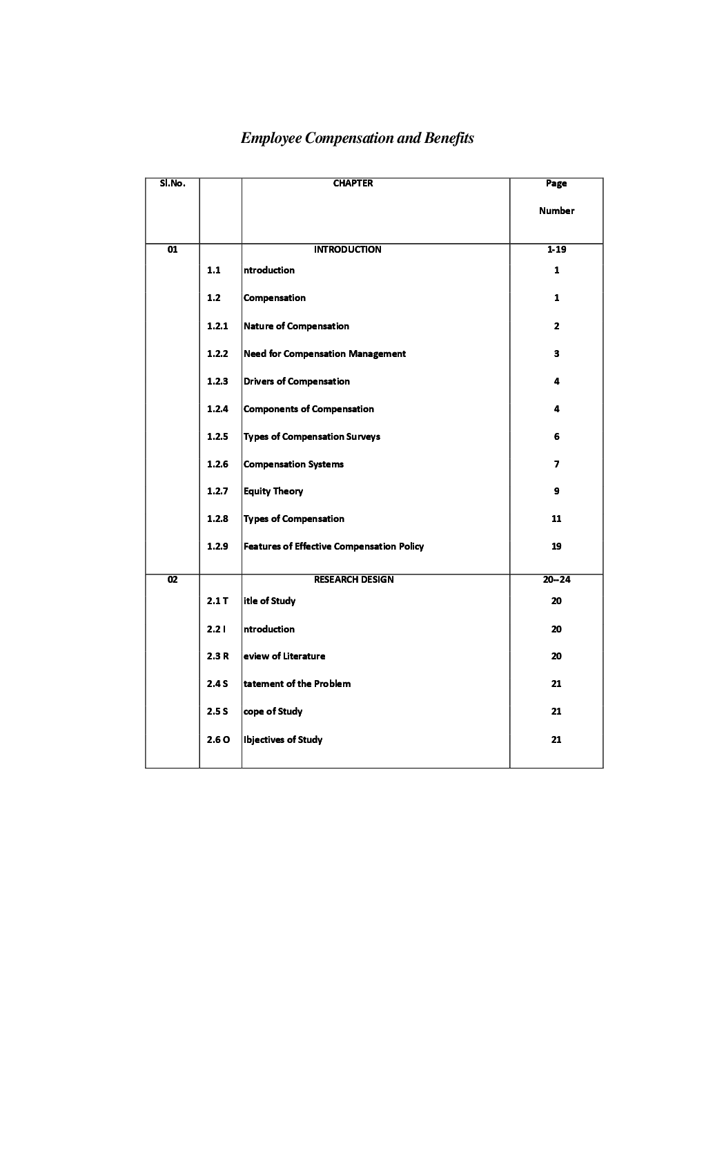 Employee Compensation and Benefits - Page 4
