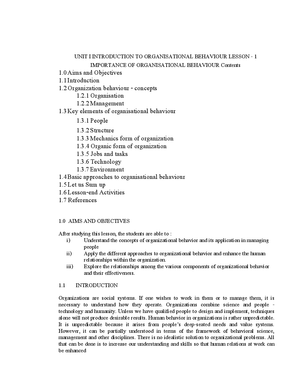 Importance of Organisational Behaviour - Page 3